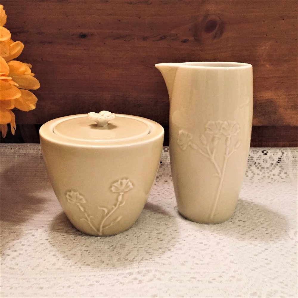 Villeroy & Boch Tisane creamer and sugar bowl set